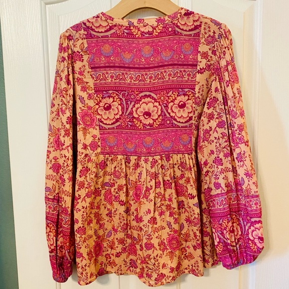 EUC Spell & the Gypsy Collective Blossom Folk Song Blouse - Picture 10 of 17